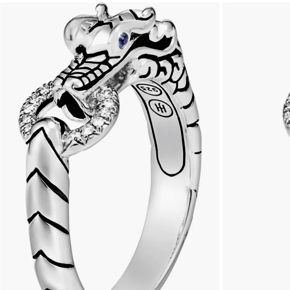 John Hardy Naga Ring size 7 1/2.